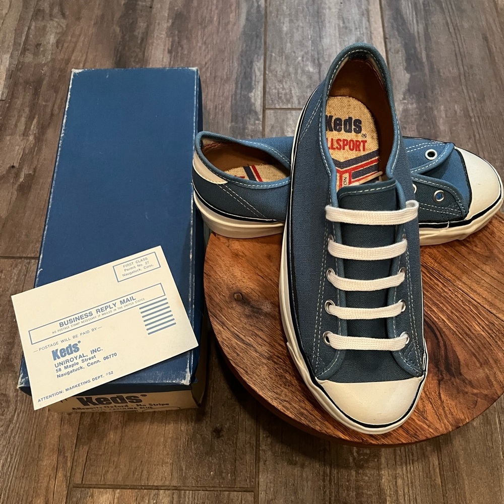 1980s NEW KEDS Vintage kids sneakers